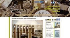 Desktop Screenshot of musee-horlogerie-aliermont.fr